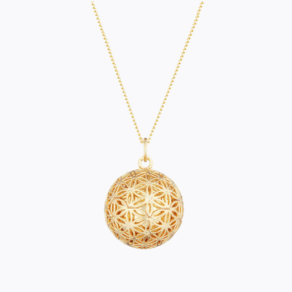 FLOWER OF LIFE Pregnancy Necklace