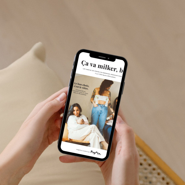 E-BOOK OFFERT : Ça va milker, bébé by Popote